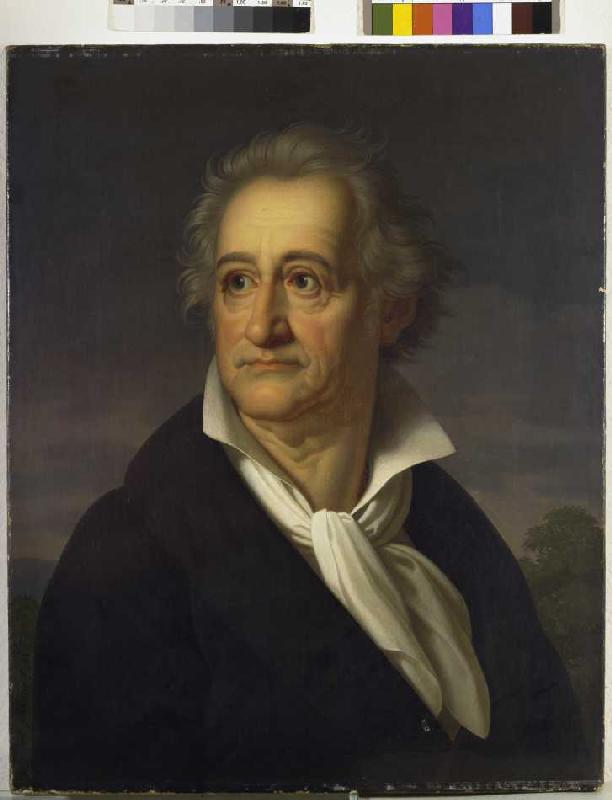 Johann Wolfgang von Goethe à Heinrich Christoph Kolbe