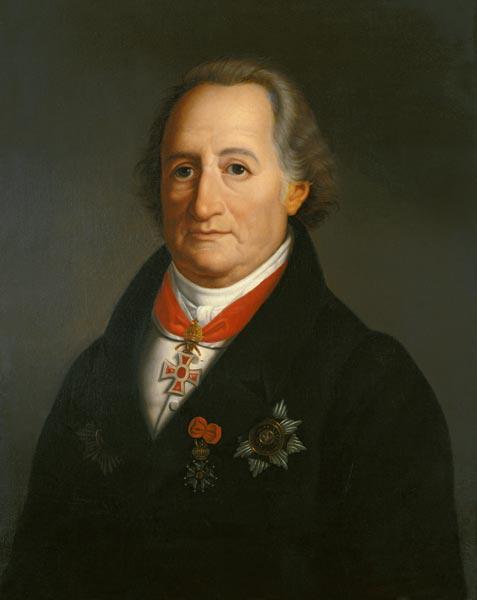 portrait de Johann Wolfgang Goethe,