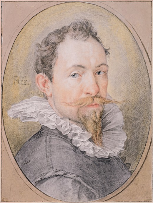 Self-portrait à Hendrick Goltzius