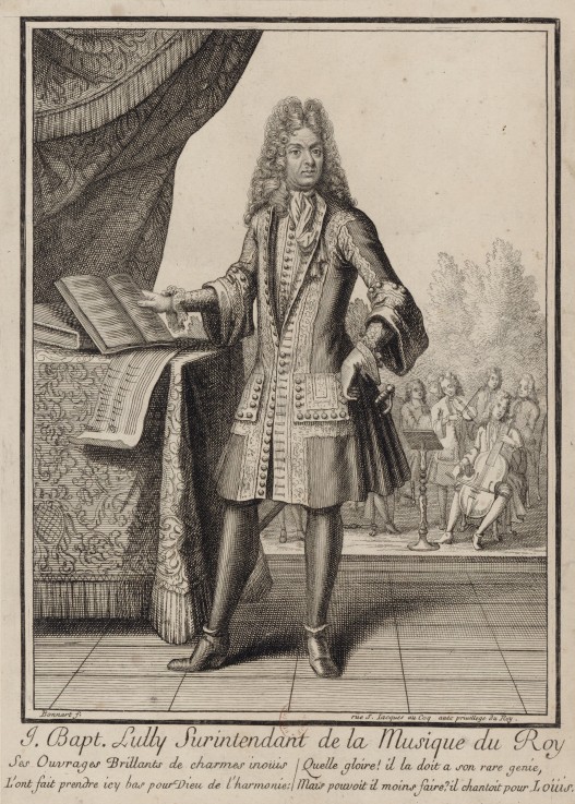 Composer Jean-Baptiste Lully à Henri Bonnart