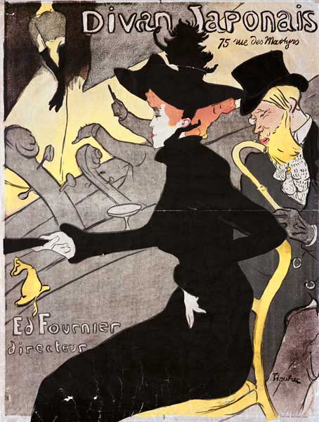 Divan Japonais à Henri de Toulouse-Lautrec