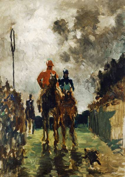 The Jockeys à Henri de Toulouse-Lautrec