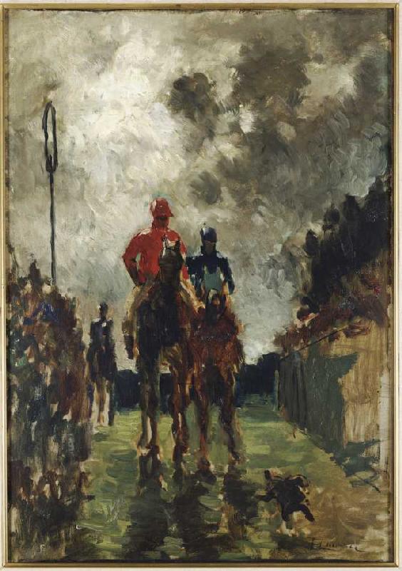 Die Jockeys à Henri de Toulouse-Lautrec