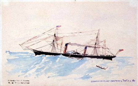 'Scotia', a Cunard steamship à Henri de Toulouse-Lautrec