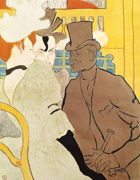 L'Anglais au Moulin Rouge à Henri de Toulouse-Lautrec