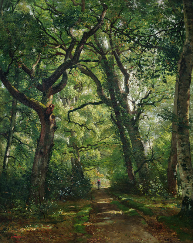 Path in the Forest à Henri Joseph Constant Dutilleux