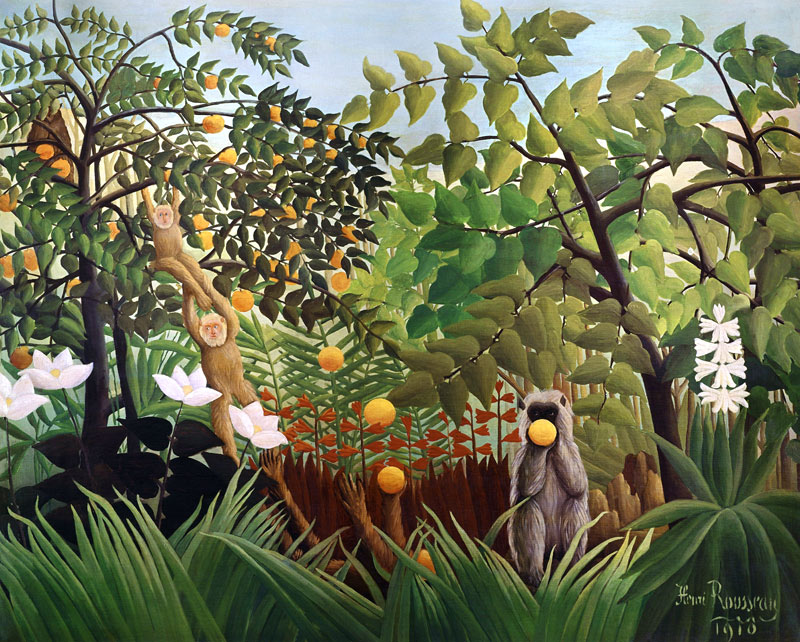 Exotic Landscape à Henri Julien-Félix Rousseau