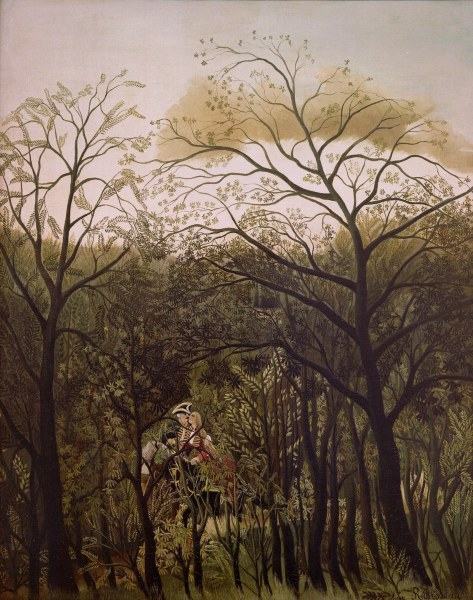 H.Rousseau, Rendezvous in the Forest à Henri Julien-Félix Rousseau