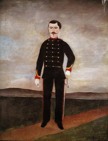 Marshal des Logis Frumence-Biche of the 35th Artillery à Henri Julien-Félix Rousseau