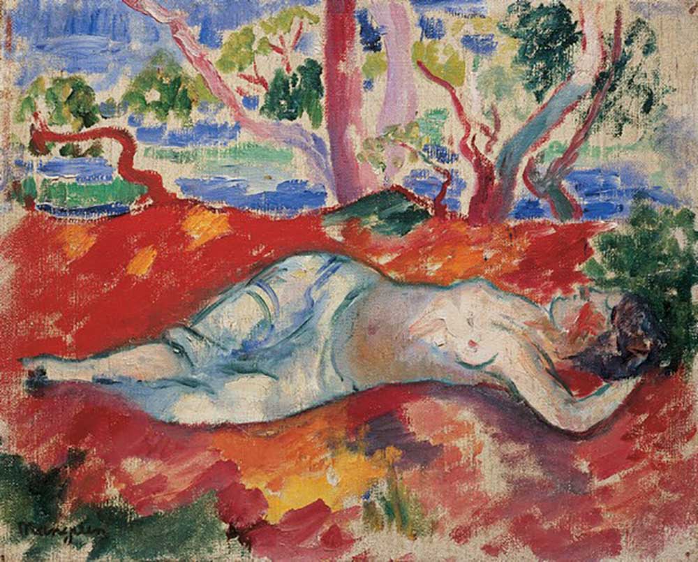 A Sleeping Woman (La Femme Endormie) à Henri Manguin