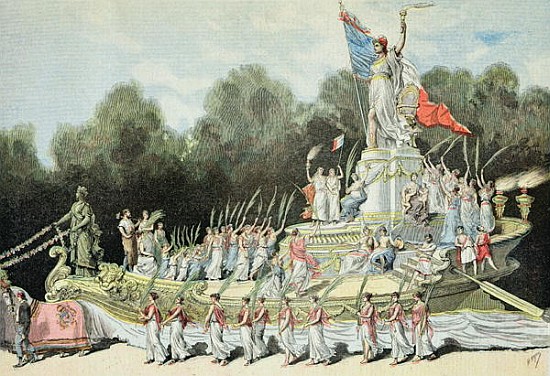 Chariot of the Triumph of the Republic at the National Festival, 22nd September 1892, from ''Le Peti à Henri Meyer