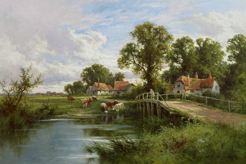 On the Thames near Marlow à Henry Parker