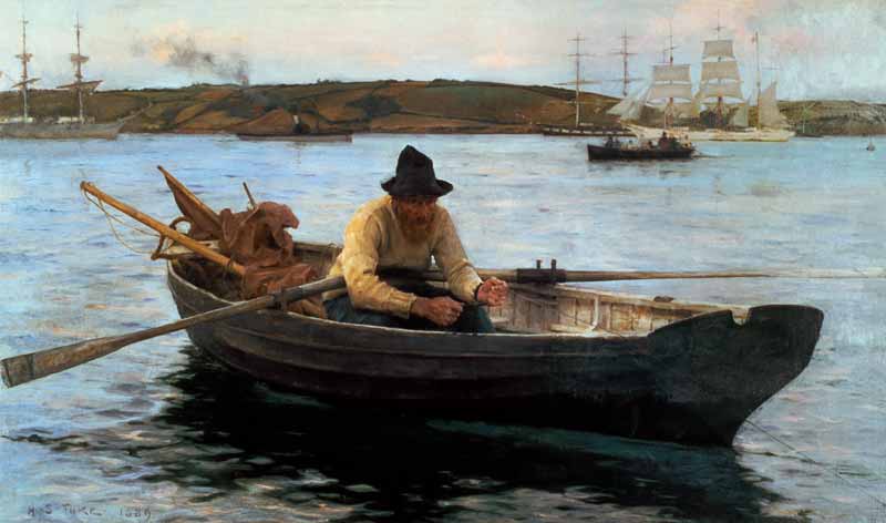 The Fisherman à Henry Scott Tuke