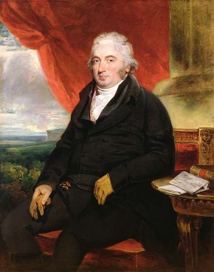Portrait of John Fuller (1757-1834) à Henry Singleton