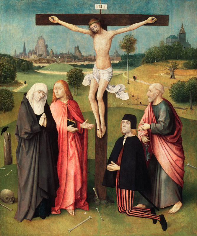Crucifixion à Jérôme Bosch