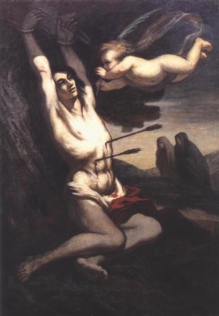 Martyre de Saint Sébastien à Honoré Daumier