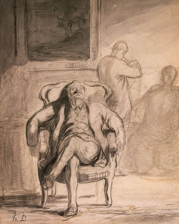 Music Lover à Honoré Daumier