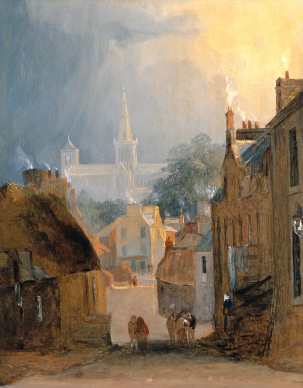 Old Glasgow à Horatio McCulloch