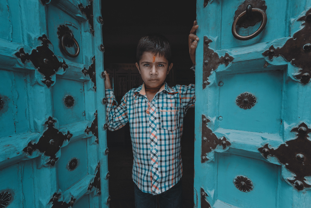 A child from Jodhpur à HUSSAIN ALABDULLATIF