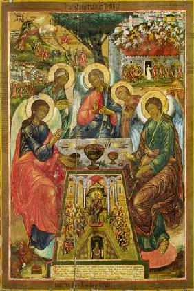 Ancien Testament, Trinité et apparition du Saint Esprit devant le apôtres