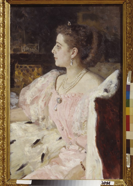 Portrait of Countess Nitalia Golovina à Ilja Efimowitsch Repin