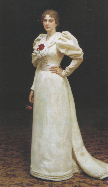 Portrait of Lyudmila Petrovna Steinheil à Ilja Efimowitsch Repin