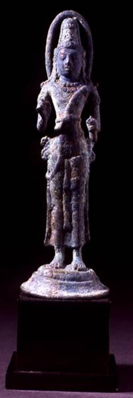 Avalokitesvara figure, Central Asian à École indienne
