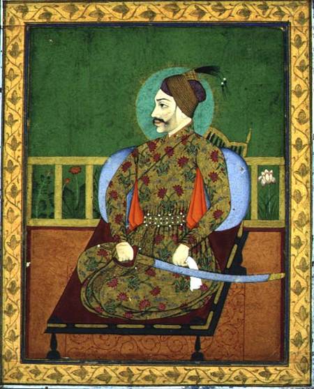 Sultan Abdullah Qutubshah of Golconda (reg.1626-72) Deccan, Mughal à École indienne