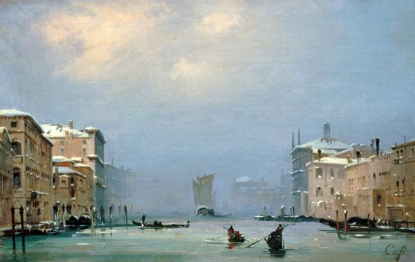 Venise / Grand Canal / Peint. de Caffi