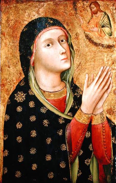 Icon of the Madonna à École picturale italienne