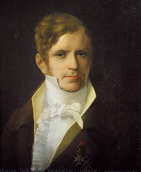 Portrait of Gaspare Spontini (1774-1851) à École picturale italienne