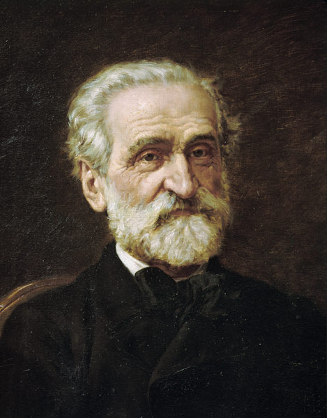 Guiseppe Verdi (1813-1901) à École picturale italienne
