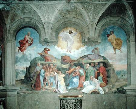 The Transfiguration à École picturale italienne
