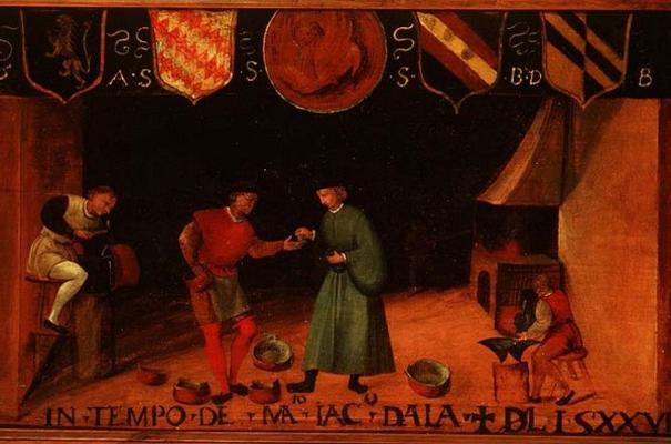 The Cauldron Makers à École italienne (16ème siècle)