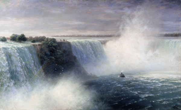Niagara Falls à Iwan Konstantinowitsch Aiwasowski
