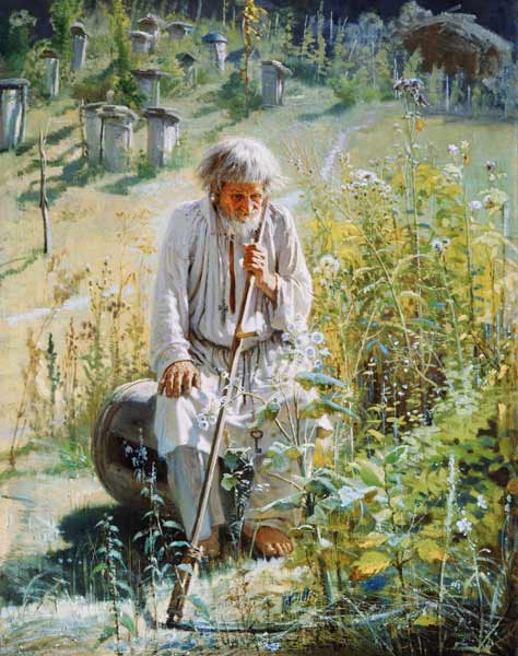 Beekeeper à Iwan Nikolajewitsch Kramskoi