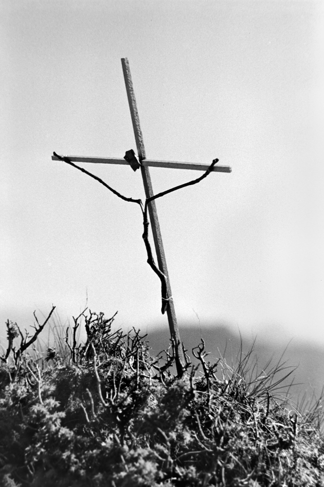 The cross in the mountains (Tribute to C.D.Friedrich) à Jacek Stefan