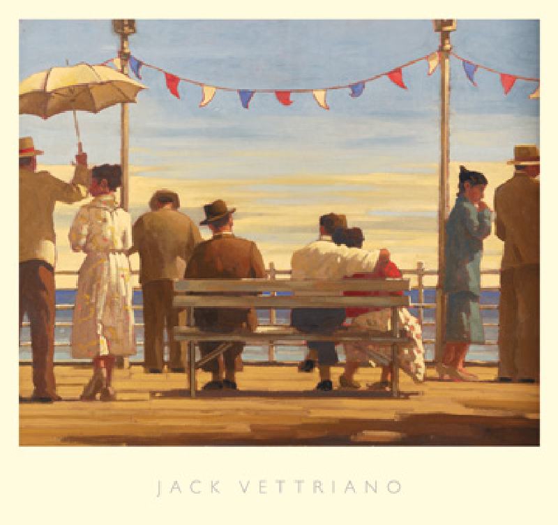 Titre de l‘image : Jack Vettriano - The Pier