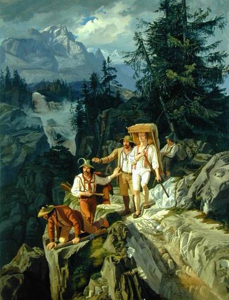Tirolese Smugglers à Jacob Gensler