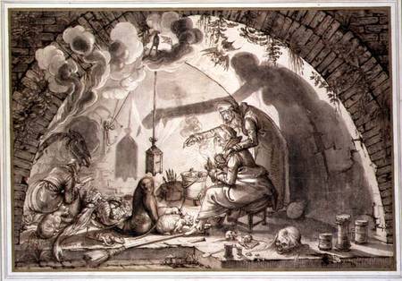 A Witch's Kitchen à Jacob II de Gheyn