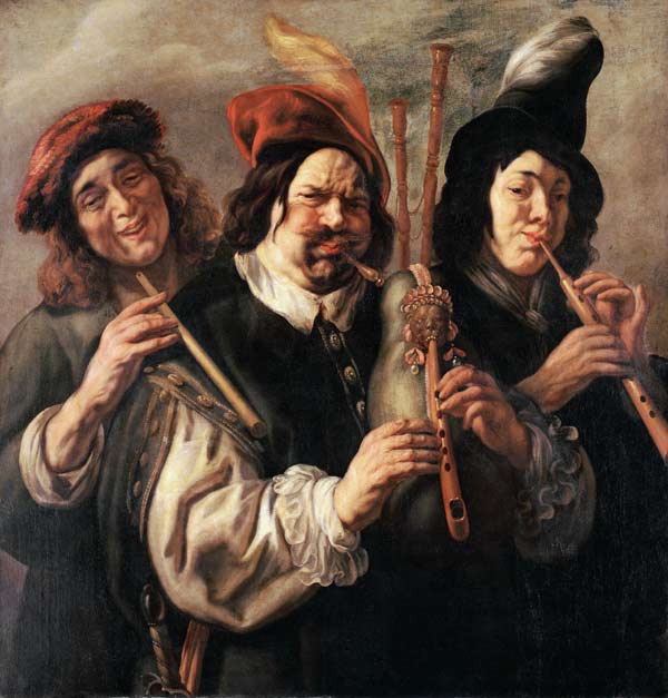 Three Musicians à Jacob Jordaens