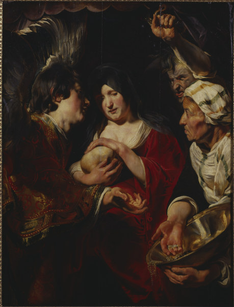 J.Jordaens, Versuchung Maria Magdalena à Jacob Jordaens