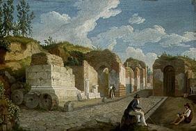 La porte d'Hercule à Pompei