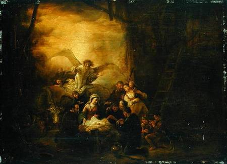 The Adoration of the Shepherds à Jacob Willemsz de Wet ou Wett