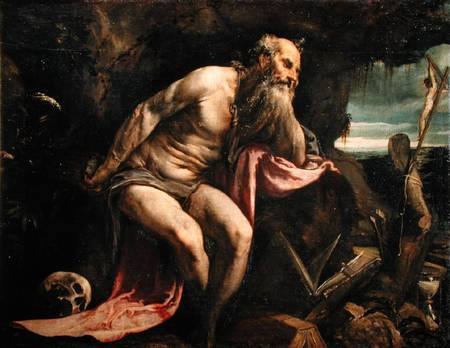 St. Jerome à Jacopo Bassano