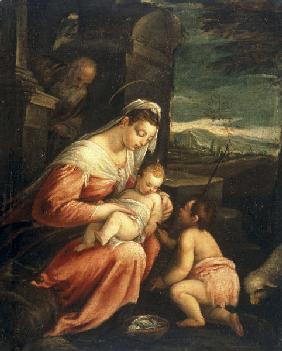 J. Bassano/Sainte Famille et saint Jean