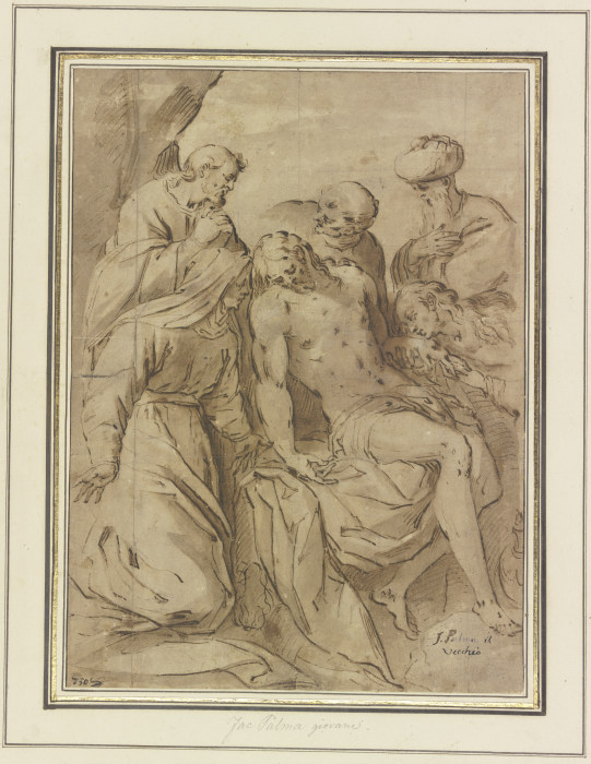 Lamentation of Christ à Jacopo Palma le Jeune (Palma il Giovane)