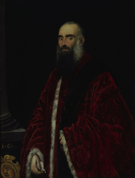 J.Tintoretto /Procurator Contarini/ C16 à Jacopo Robusti Tintoretto