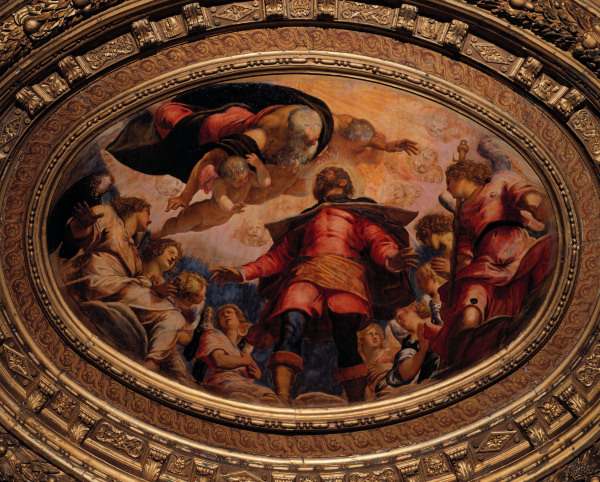 Tintoretto / St.Roche in Glory / 1564 à Jacopo Robusti Tintoretto