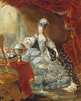 Portrait de Marie-Antoinette de Lorraine-Habsbourg, reine de France